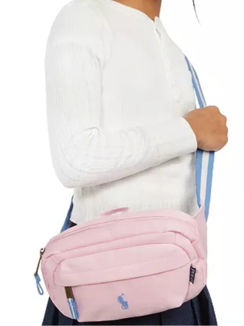 Polo Ralph Lauren Waist Bag Body Bag Big Pony 9AR012 ADG Pink
